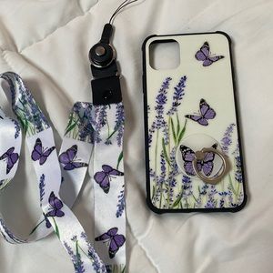 SHEIN butterfly case